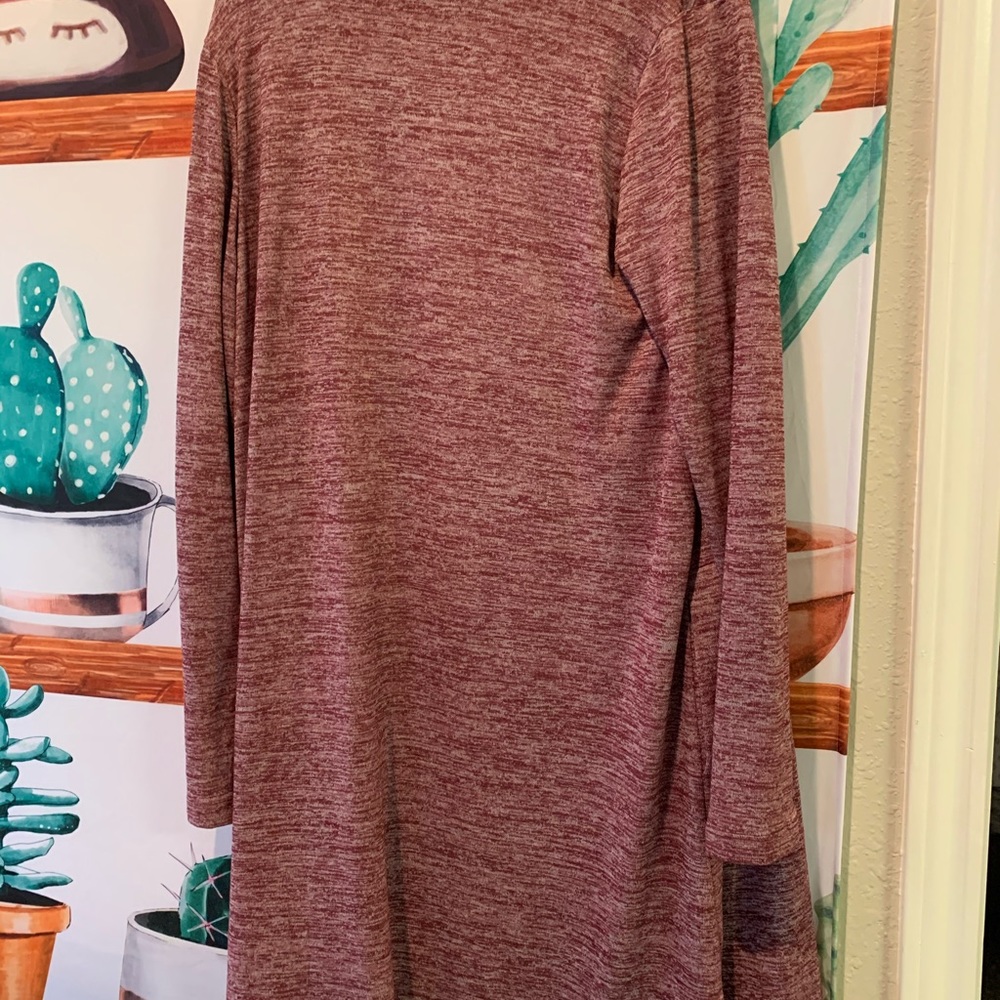 Lands end long cardigan